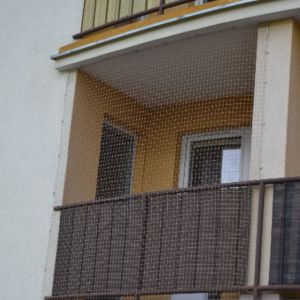 SIATKA BALKONOWA DLA KOTA - GRUDZIĄDZ