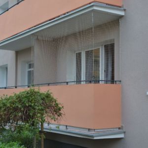 SIATKA OCHRONNA NA BALKON DLA KOTA - BYDGOSZCZ