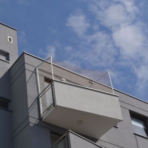 BALKON Z ZADASZENIEM Z SIATKI - MONTAŻ BEZINWAZYJNY W GDAŃSKU