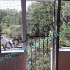 BALKON FRANCUSKI - SIATKA DLA KOTA