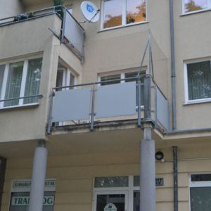 ZABEZPIECZENIE BALKONU BEZ ZADASZENIA - GDAŃSK