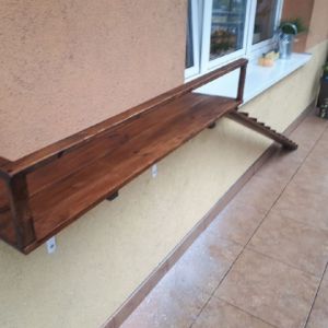 DREWNIANA PÓŁKA DLA KOTÓW