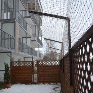 SIATKA DLA KOTÓW NA OGRÓDEK BLOKOWY