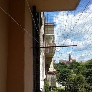 SIATKA BALKONOWA DLA KOTA - BYDGOSZCZ