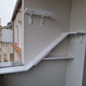 MIX PÓŁEK DLA KOTÓW ŻE SCHODKAMI