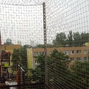 ZABEZPIECZENIE BALKONU DLA KOTA BEZ DASZKU Z MONTAŻEM PROFILI - PŁOCK