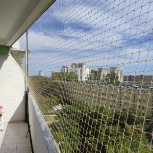 ZABEZPIECZENIE BALKONU SIATKA - FALOWIEC GDAŃSK