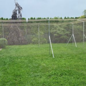 CZĘŚCIOWE WYDZIELENIE OGRODU DLA KOTÓW- POZNAŃ