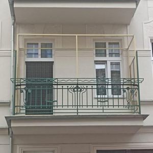 MONTAŻ SIATKI METODĄ BEZINWAZYJNĄ Z PROFILAMI MALOWANYMI PROSZKOWO - SZCZECIN