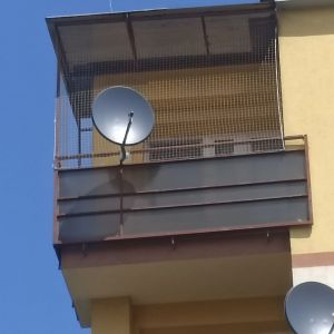 SIATKA BALKONOWA - MONTAŻ DZIWNÓW