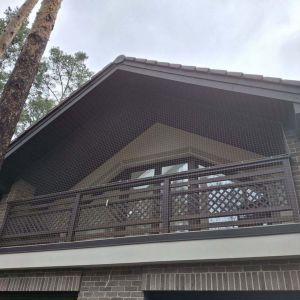 OCHRONA BALKONU DLA KOTÓW SIATKĄ - WYSZKÓW