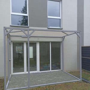 Woliera przydomowa, drewniana - Wejherowo.jpg
