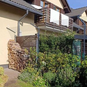 ZABEZPIECZENIE OGRODU DLA KOTÓW ZA POMOCĄ ZAGIĘTYCH PROFILI - GDAŃSK